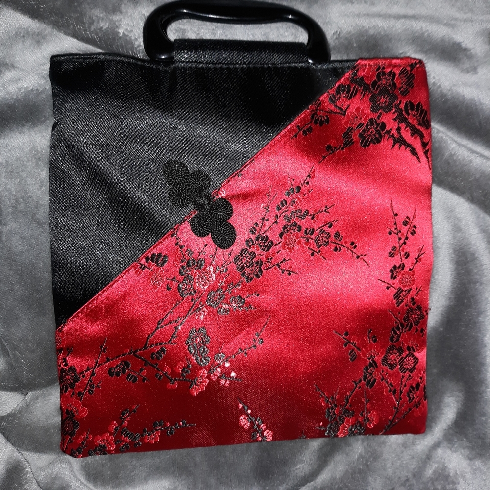 Cute hand purse Red and Black
